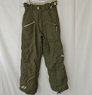 RIDE Men's Snowboard Snow Pants Size XS in Hunter Green